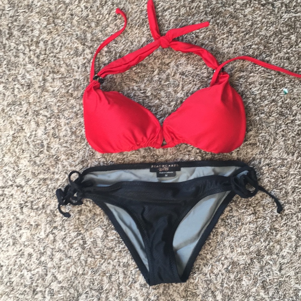 Beach Candy custom bikini set with crystals